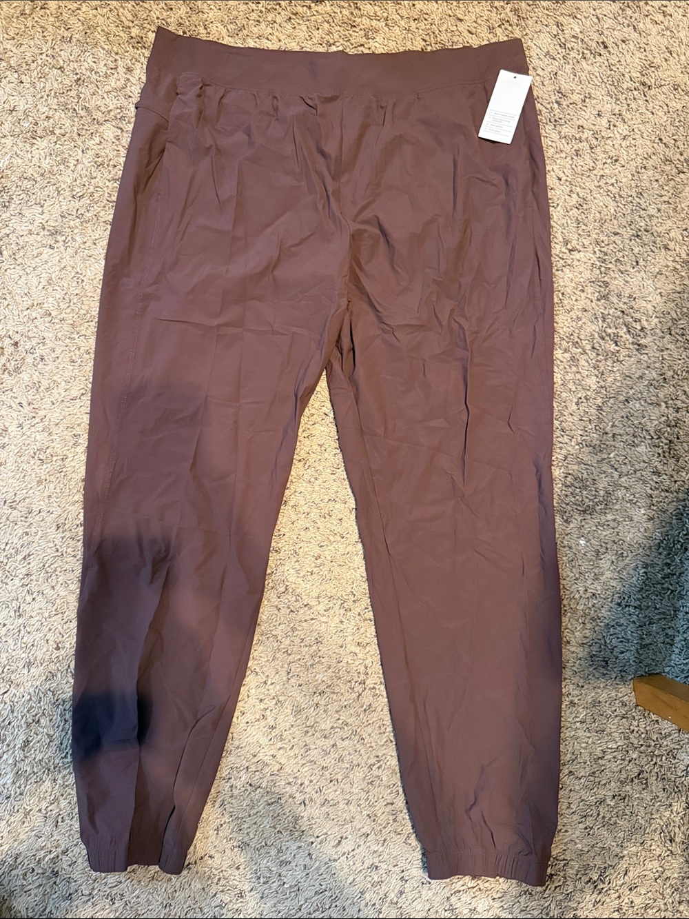 all in motion Men's Jogger Pants in Plum